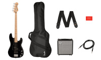 Fender Squier Affinity 2021 Precision Bass PJ Pack MN BLK по цене 85 200 ₽