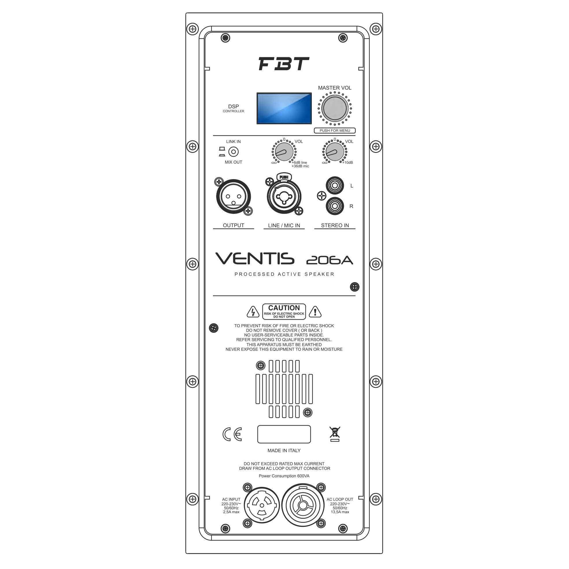 FBT Ventis 206A по цене 151 950 ₽