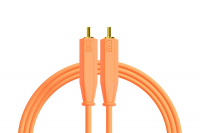 DJTT Chroma Cables Audio RCA - RCA Neon Orange по цене 1 900 ₽