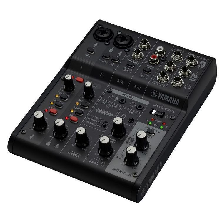 Yamaha AG06MK2 Black по цене 28 060 ₽