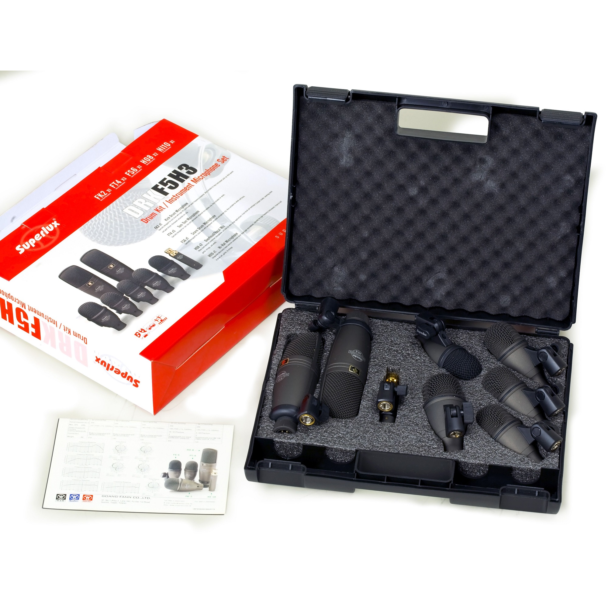 Superlux DRKF5H3 по цене 26 860.00 ₽