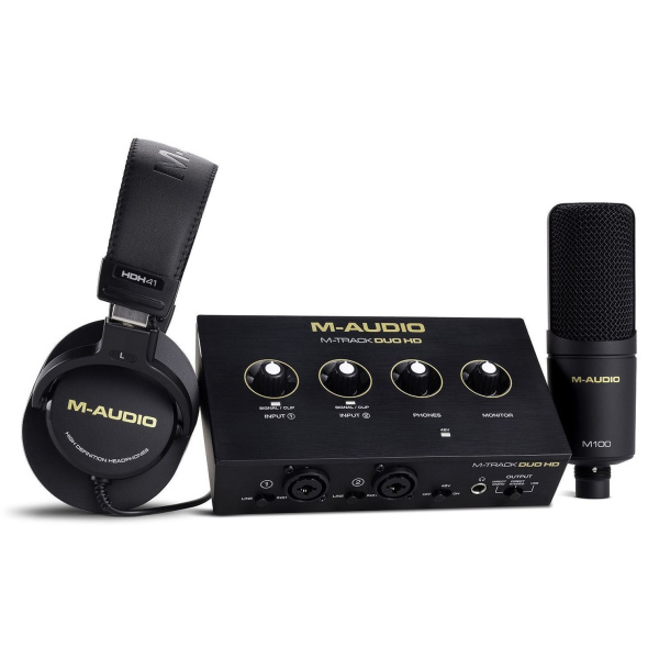 M-Audio M-Track Duo HD Pack по цене 20 680 ₽