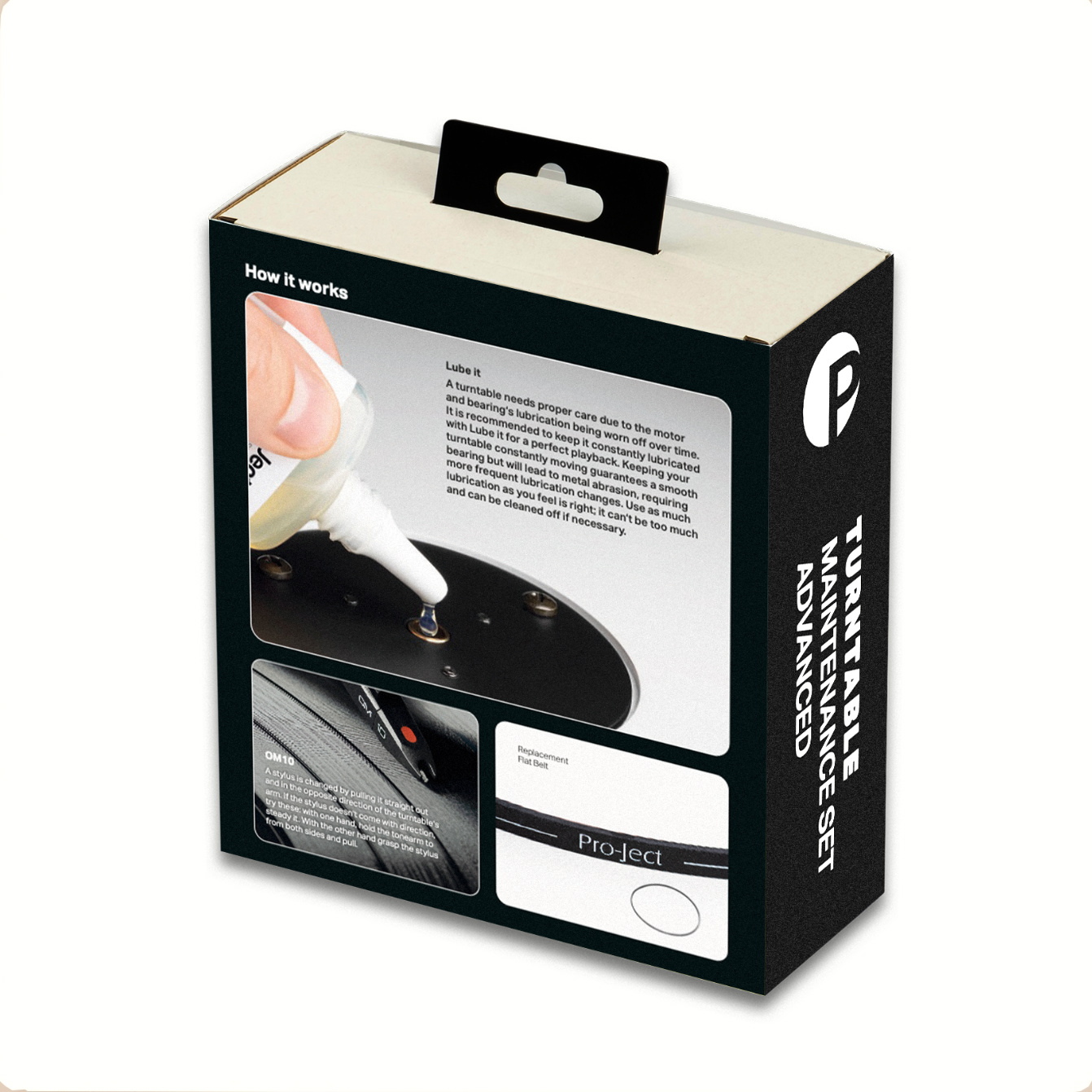 Pro-Ject Maintenance Set Advanced (Lube It, Drive Belt, OM 10 Stylus) по цене 10 200 ₽