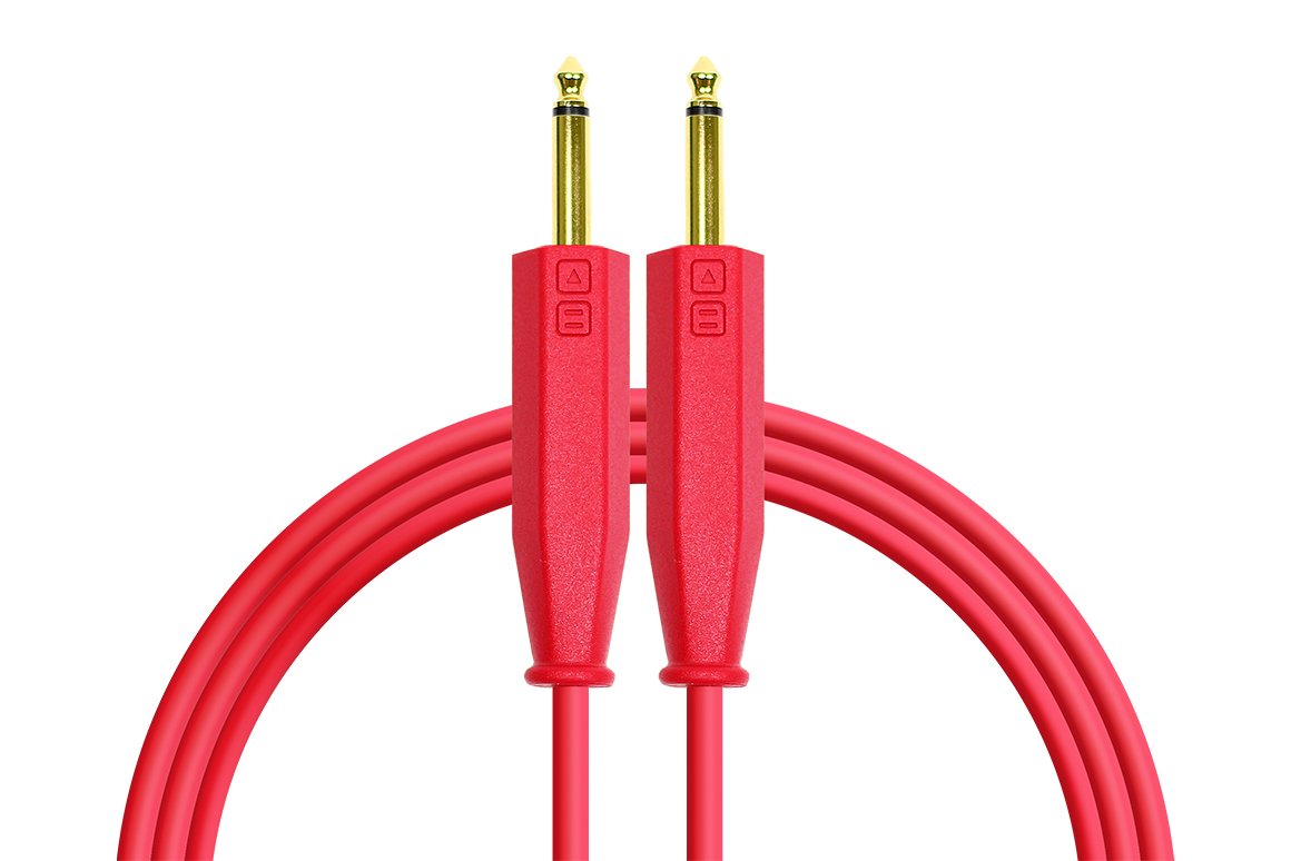 DJTT Chroma Cables Audio 1/4 - RCA Red по цене 1 900 ₽