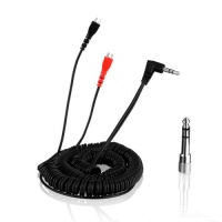 ZOMO replacement cable for Sennheiser HD 25 black 3,5m сменный витой кабель по цене 2 717 ₽