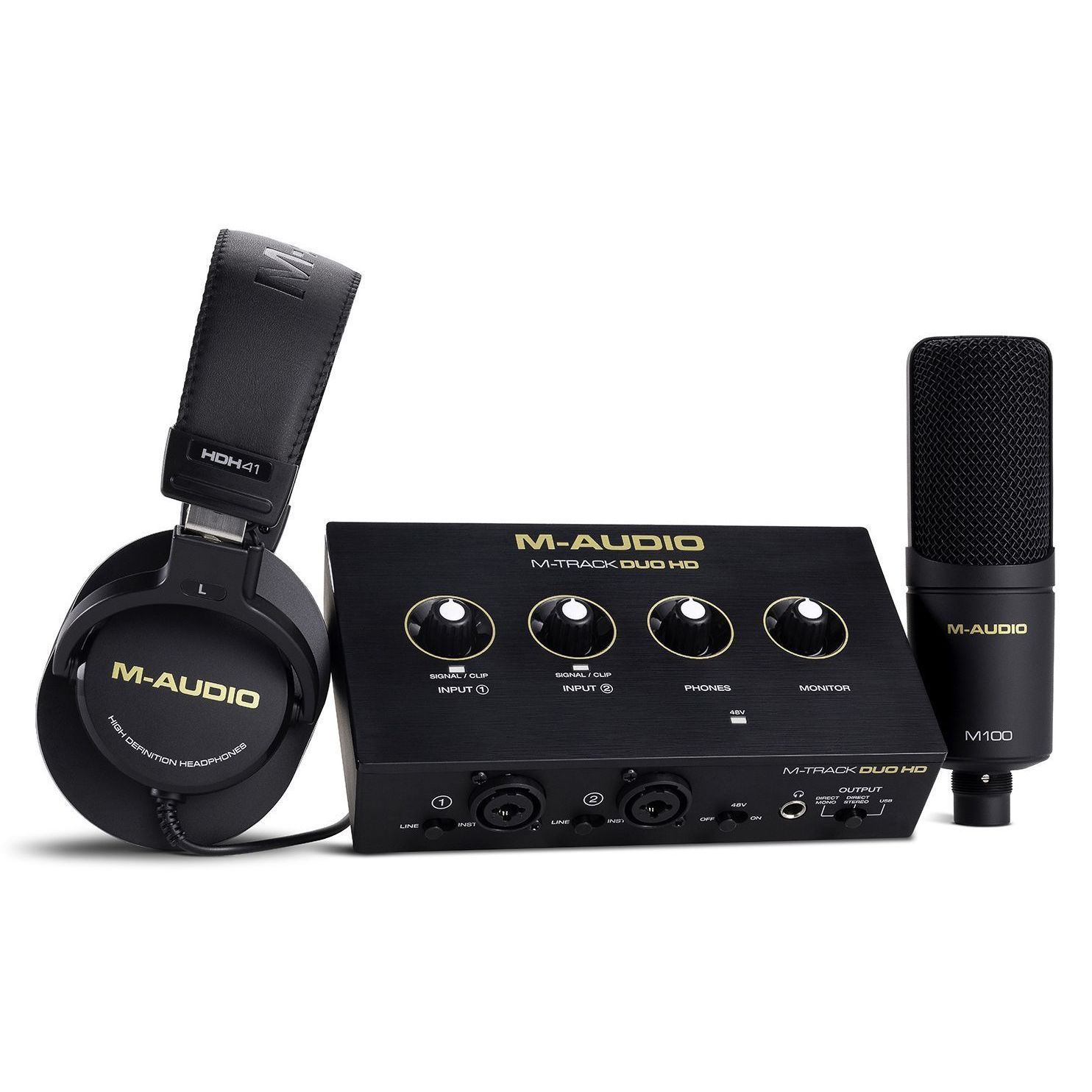 M-Audio M-Track Duo HD Pack по цене 20 680 ₽