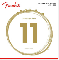 Fender Strings New Acoustic 70CL 80/20 Bronze 11-52 по цене 1 120.00 ₽
