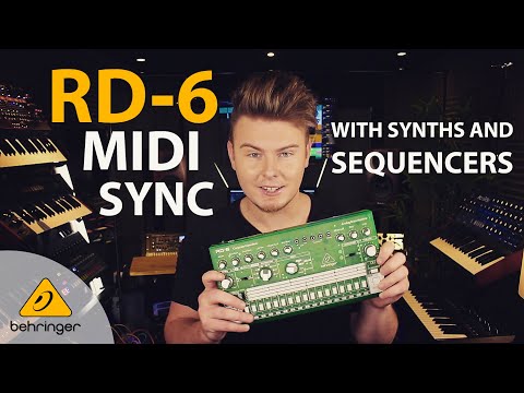 How to MIDI sync the RD-6 with Synths and Sequencers
