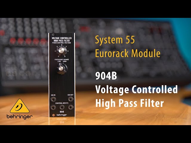 Behringer 904B Voltage Controlled High Pass Filter по цене 12 700 ₽