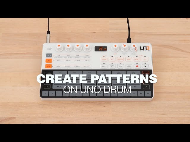 UNO Drum - Create Patterns