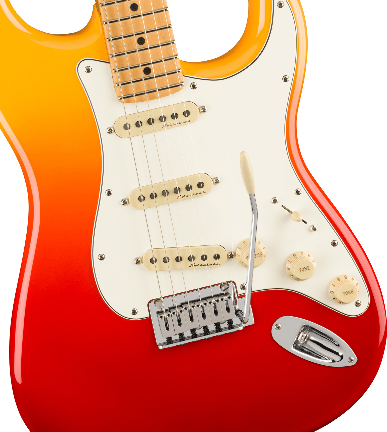 Fender Player Plus Strat MN Tequila Sunrise по цене 147 400 ₽