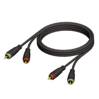 Adam Hall Cables REF 800 3 - Audio Cable 2 x RCA male to 2 x RCA male 3 m по цене 1 650 ₽