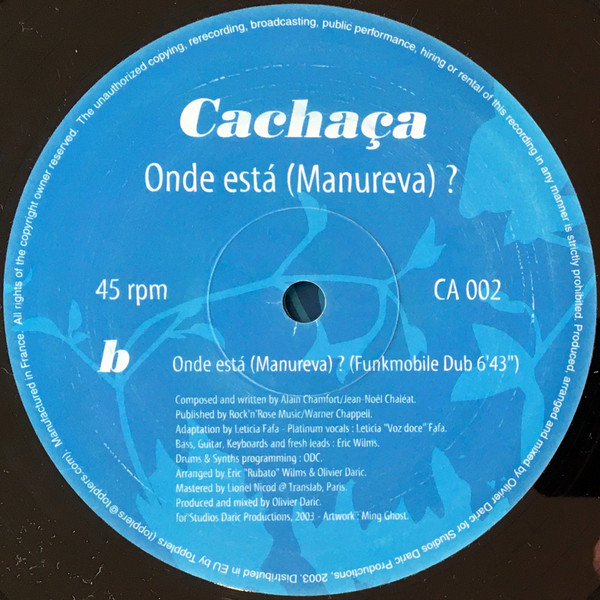 Leticia Fafa - Onde Está (Manureva) ?