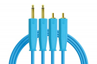 DJTT Chroma Cables Audio 1/4 - RCA Blue по цене 1 900 ₽