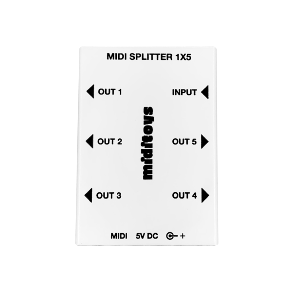 Miditoys Midi Splitter 1x5 White по цене 3 000 ₽