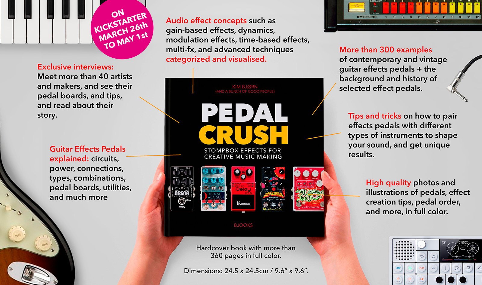 BJOOKS Pedal Crush - Stompbox Effects For Creative Music Making по цене 7 270 ₽
