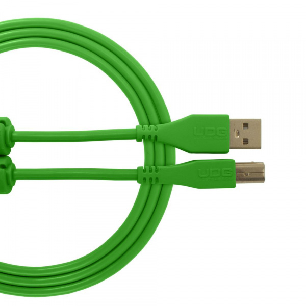 UDG Ultimate Audio Cable USB 2.0 A-B Green Straight 1 m по цене 2 100 ₽