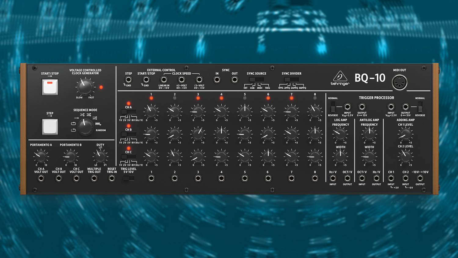 Behringer BQ-10: реплика классического секвенсора Korg SQ-10