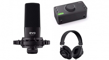 Audient EVO Start Recording Bundle по цене 24 255 ₽