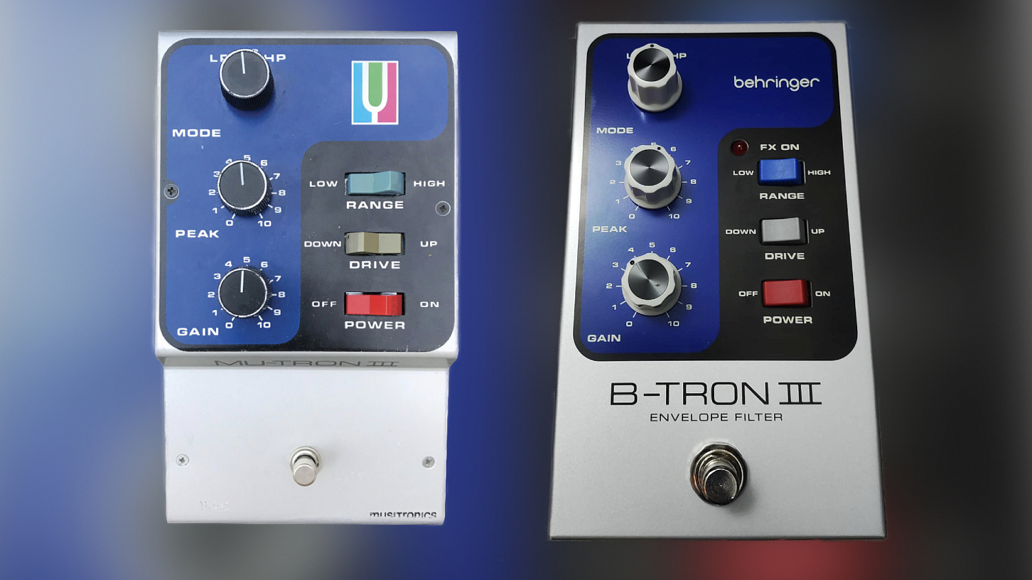 Пять педалей Behringer с винтажным характером