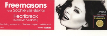 Freemasons Feat. Sophie Ellis Bextor - Heartbreak (Make Me A Dancer)