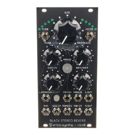 Erica Synths Black Stereo Reverb по цене 36 850 ₽