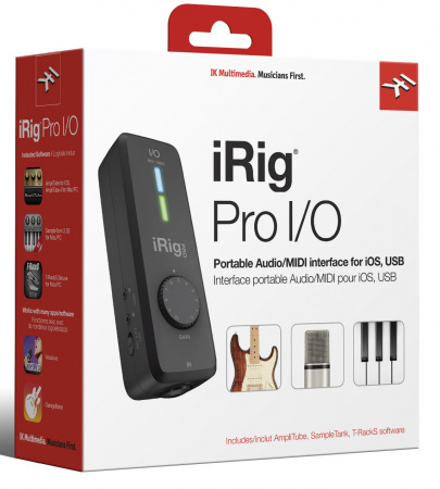 IK Multimedia iRig Pro I/O по цене 27 600 ₽