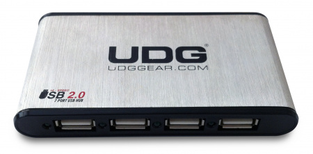 UDG Creator DIGI Hardcase Large Black (With 7 ports USB HUB and Universal Pin Plugs Power Adapter) по цене 2 450 ₽