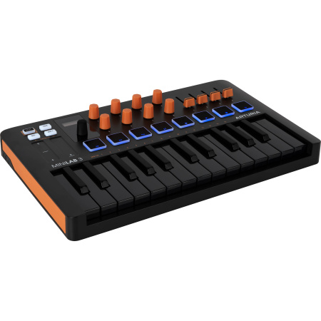 Arturia MiniLAB 3 Orange Edition по цене 12 000 ₽