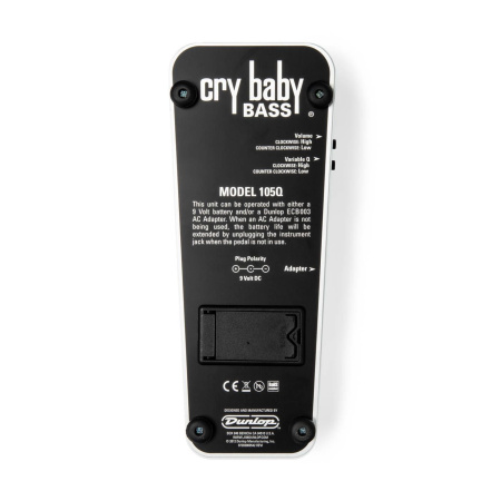 Dunlop 105Q Cry Baby Bass по цене 25 000 ₽