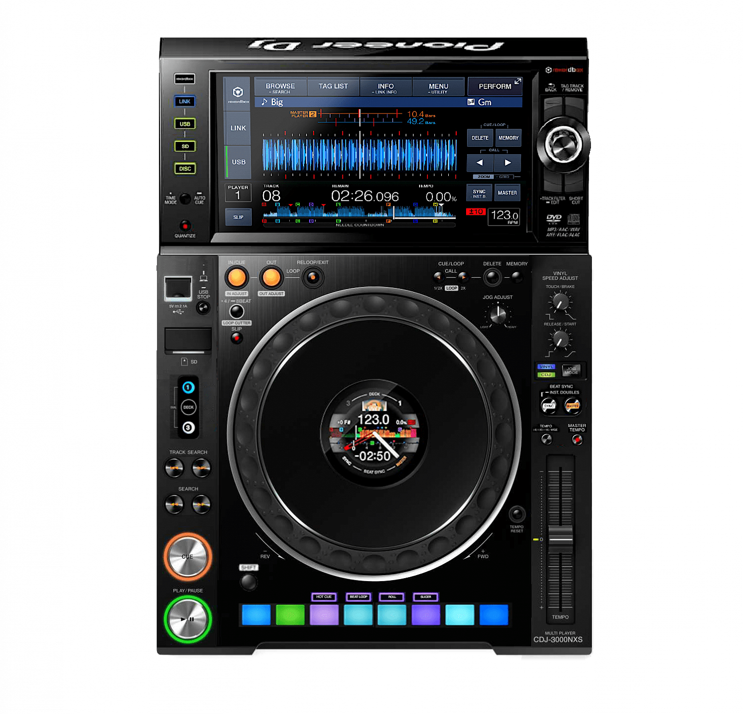 Концепт DJ-оборудования из будущего | Pioneer DJ CDJ-3000