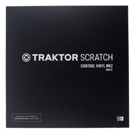 Native Instruments Traktor Scratch Pro Control Vinyl White Mk2 по цене 2 700 ₽