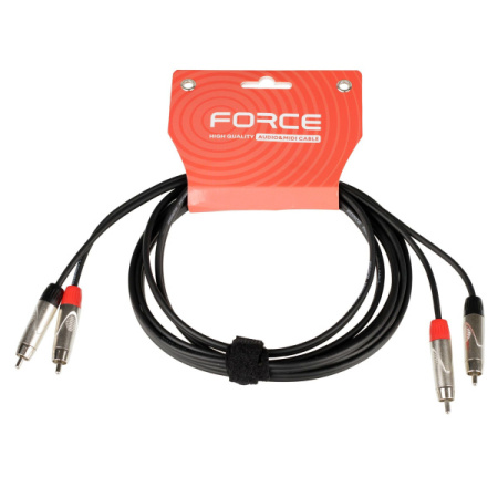 FORCE FLC-20/3 Кабель 2 x RCA-2 x RCA по цене 550 ₽