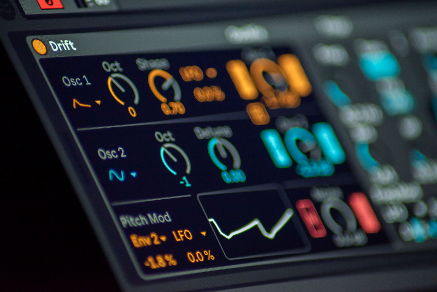 Ableton Drift стал доступен для Move и в Note