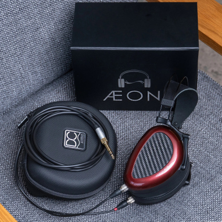 Dan Clark Audio Aeon 2 Closed Black Red по цене 90 000 ₽