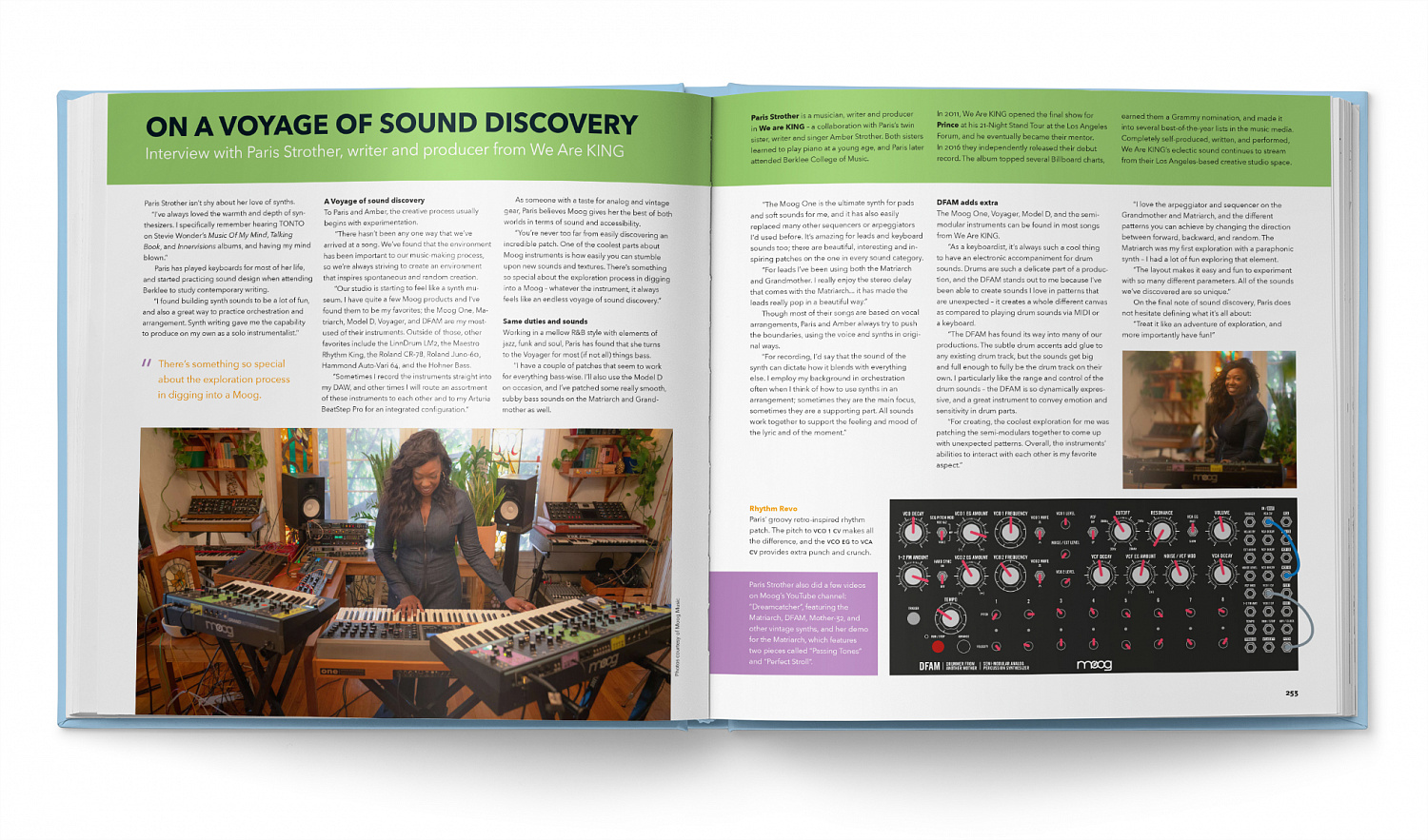 BJOOKS | Создатели книги PATCH & TWEAK объединились с Moog Music для того, чтобы создать 200-страничную книгу про полумодульные аналоговые синтезаторы