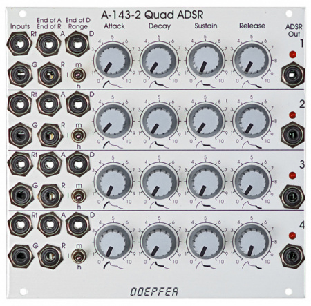 Doepfer A-143-2 Quad ADSR по цене 19 460 ₽