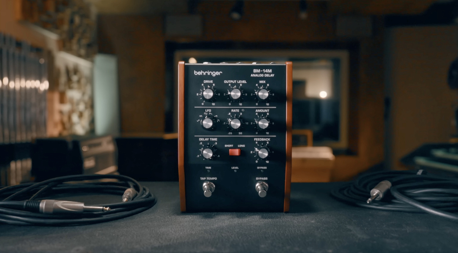 Behringer выпускает аналоговый дилей, вдохновленный Moog