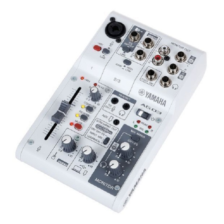 Yamaha AG03 MK2 WH по цене 16&nbsp;860.00 ₽