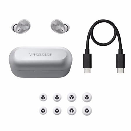 Technics EAH-AZ40M2GK Silver купить за 16 950 ₽ с доставкой по Москве и всей России в интернет-магазине ALL for DJ Technics EAH-AZ40M2GK Silver по цене 16 950 ₽