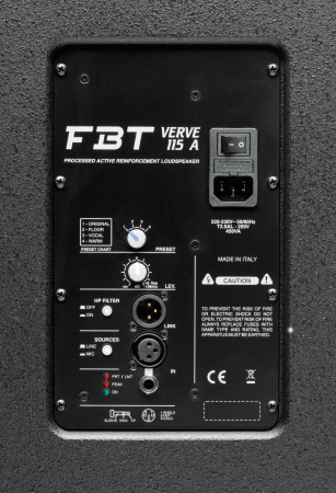 FBT VERVE 115A купить за 100 082 ₽ с доставкой по Москве и всей России в интернет-магазине ALL for DJ FBT VERVE 115A по цене 100 082 ₽