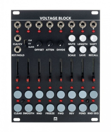 Malekko Voltage Block Black по цене 30 320.00 ₽
