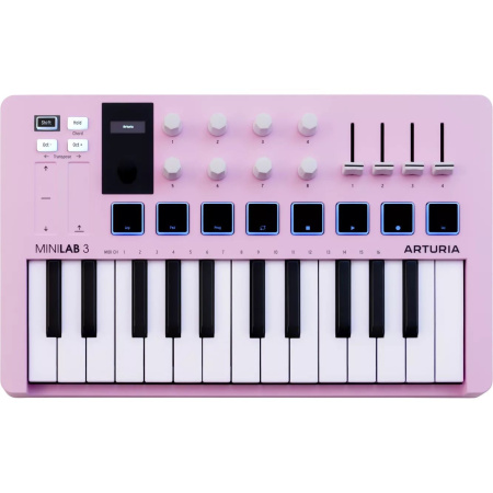 Arturia MiniLAB 3 Rose Quartz по цене 11&nbsp;990.00 ₽